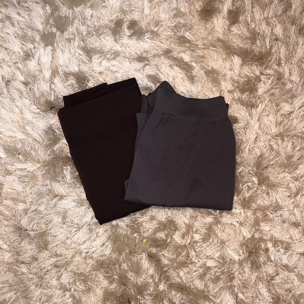Grey and Brown Tights